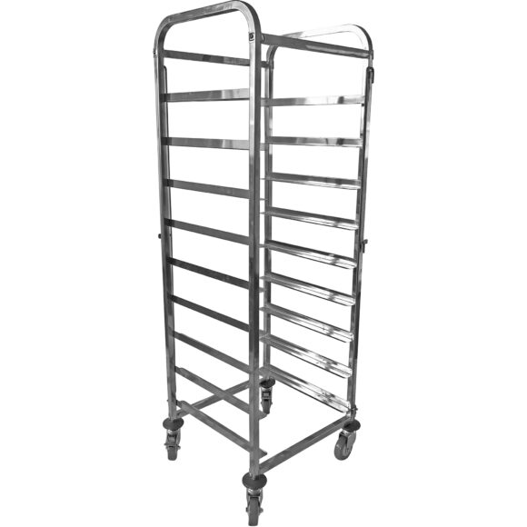 Nõudepesumasina Korvikäru Roostevaba Teras 9 Taset 550X510X1700Mm | Adexa Rt5509
