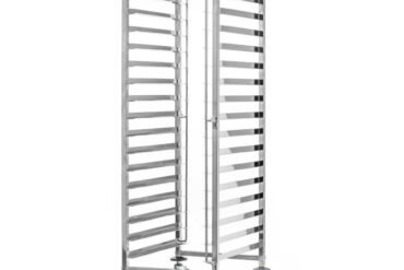 Käru Roostevaba teras Pagaritöökojale 600x400mm 15 taset 470x620x1700mm | Adexa RT6415