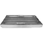 Kubu Deflektorfilter käepideme ja juhikutega Roostevaba teras 500x250x40mm | Adexa SCF50254HG