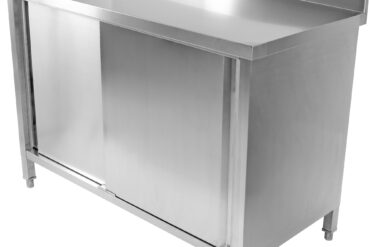 Tööpind Põrandakapp 2 lükandust Roostevaba teras 1800x700x850 mm Ülistend | Adexa SCP18070B