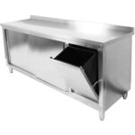 Põrandakapp parempoolne prügikast 1600x600x900mm | Adexa SCP60160BRBR