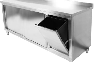 Põrandakapp parempoolne prügikast 1600x600x900mm | Adexa SCP60160BRBR