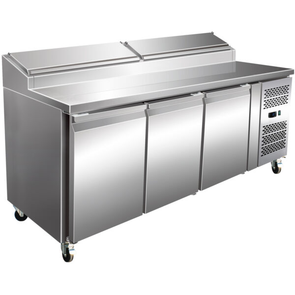 Ettevalmistuslett 3 uksega 11xGN1/3 2020x800x1085mm | Adexa SH38