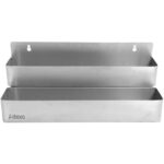 Pudelitehoidja Roostevabast terasest Kahekordne 406x210x240mm | Adexa SRD4121 - Image 2