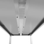 Professionaalne riiuliüksus roostevaba teras 1200x400x1500mm 4 riiulit | Adexa SSB12040 - Image 4