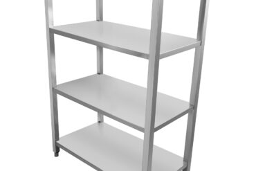 Professionaalne riiul Roostevaba teras 1000x500x1500mm 4 riiulit | Adexa SSB10050