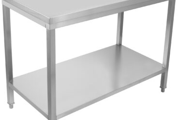 Professionaalne töölaud Roostevabast terasest alumine riiul 1800x600x900mm | Adexa SWT60180