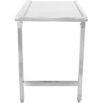 Mahalaadimislaud Vasak külg 1100x650x850mm Ilma alumise riiulita Ilma pritsmekaitsmeta Roostevaba teras | Adexa SWT11065R - Image 4