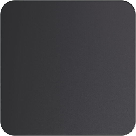 Lamineeritud ruudukujuline lauaplaat Pööratav mahagon & must 24x24'' | Adexa TT2424MB - Image 2