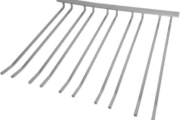 Veiniklaasihoidja Hõbedane lakke Pikkus 300mm 15 veinipokaali | Adexa WGB58500300S