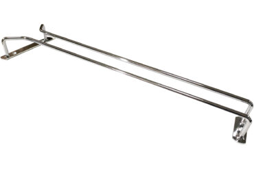 Veiniklaaside hoidik hõbedane lae alla paigaldatav Pikkus 400mm 5 veiniklaasi | Adexa WGR116S