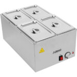 Bain Marie, Sisaldab 4Xgn1/4 Anumaid Kaantega | Adexa Wh706614