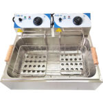 Elektrifritüür kahe anumaga 14 liitrit 2,5+2,5 kW lauapealne | Adexa WHCD171 - Image 3