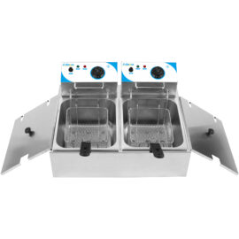 Kaksik Fritüür Elektriline 8+8 liitrit 2,5+2,5kW Lauapealne | Adexa WHCDFD