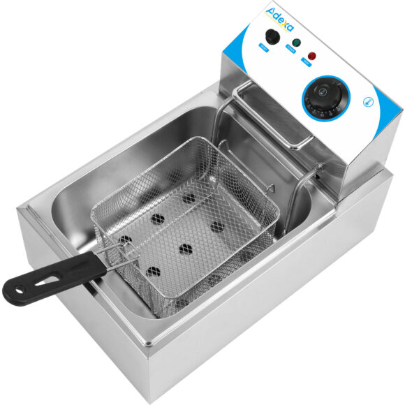Fritüür Üksik Elektriline 10 liitrit 2,5 kW Lauapealne | Adexa WHCDFS - Image 2