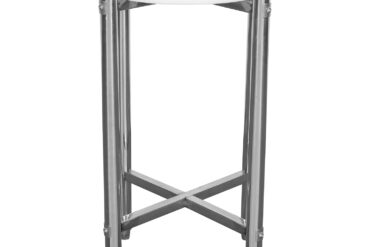 Kommertsiaalse roostevabast terasest lõikelaud / Lihuniku plokk ⌀520*750 mm | Adexa WHCY0303