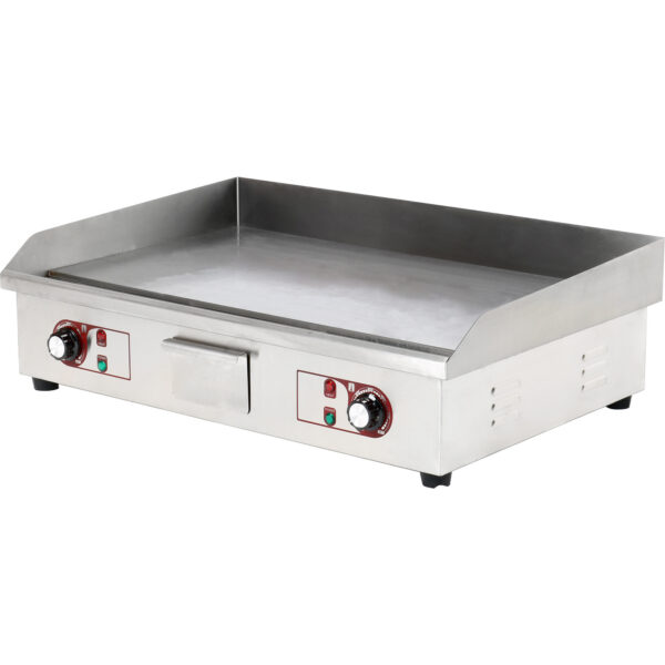 B GRADE Commercial Griddle Smooth 728x393mm 2 zones 4.4kW Electric | Adexa WHEG820AF B GRADE