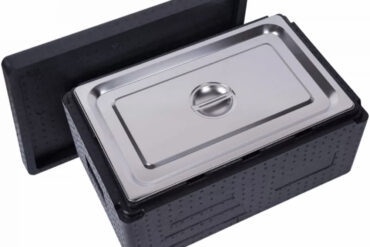 EPP isoleeritud toidukonteiner / termokast 32 liitrit, sisaldab 1xGN1/1 anumat, millel on kaas ja käepide | Adexa WHEPP111