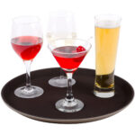 Libisemiskindel kandik Klaaskiud Ümar 18" Must | Adexa WHF1800