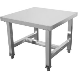 varustuse alus / Madal roostevabast terasest laud 550x550x400mm | Adexa WHPS5555