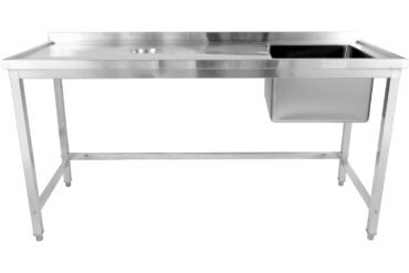 Valamu Äravooluavadega Roostevaba Teras 2000X600X900Mm 1 Kauss Paremal Pritsmekaitse | Adexa Whstd2070R