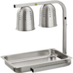 Toidusoojendaja 2 Soojenduslambiga Gn1/1 | Adexa Wl550