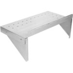 Perforeeritud seinariiul 1 tase Roostevaba teras 600x350x254mm | Adexa WSW35060P - Image 7