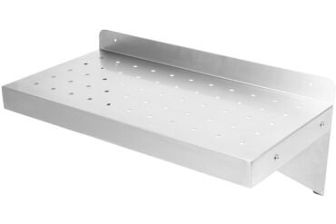 Seinariiul Perforeeritud 1 tasand Roostevaba teras 1200x400x254mm | Adexa WSW40120P