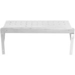 Perforeeritud seinariiul 1 tase Roostevaba teras 600x350x254mm | Adexa WSW35060P - Image 2