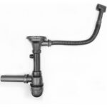 Käsitsi valmistatud topeltvalamu 865x430x200mm roostevabast terasest R20 pealmine/montaaživaba paigaldus | Adexa 204040D - Image 4