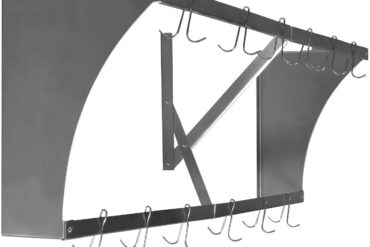 Seinariiul  12 konksuga roostevaba teras 1500x300x300mm | Adexa VMR1530