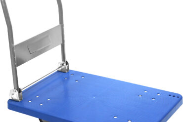 Suure sinise kokkupandav platvormkäru 900x585x840mm | Adexa HZMTC400