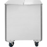 Roostevabast terasest koostisosade konteinerkäru 120 liitrit | Adexa AEK46 - Image 3