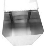 Roostevabast terasest koostisosade konteinerkäru 120 liitrit | Adexa AEK46 - Image 5