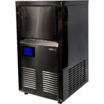 Kaubanduslik jääkuubikumasin Selge jää Üksikud kuubikud 30kg/24h Must Digitaalsed juhtnupud | Adexa GI30BD