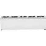 Kaubanduslik söögiriistakorv 5-auguline roostevaba teras | Adexa KFA05B - Image 2