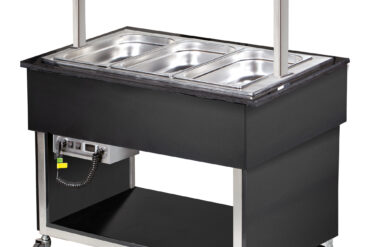 Kuum Salatibaar 3xGN1/1 Must | Adexa MBH811BB