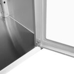 Seinakapik klaasist kiikustega roostevaba teras 600x400x800mm | Adexa SWCGDHH60402 - Image 3