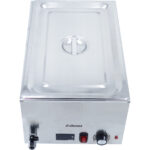 Kaubanduslik Bain Marie, sisaldab 1xGN1/1 konteinerit kaanega, digitaalse juhtimisega, äravoolukraaniga | Adexa WH7066CT - Image 2