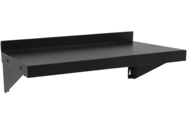 Kaubanduslik seinariiul, must pulbervärvitud teras 600x300x190mm | Adexa WSPC30060