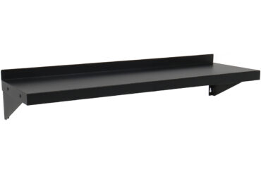 Kaubanduslik seinariiul Must pulbervärvitud teras 1000x300x190mm | Adexa WSPC30100