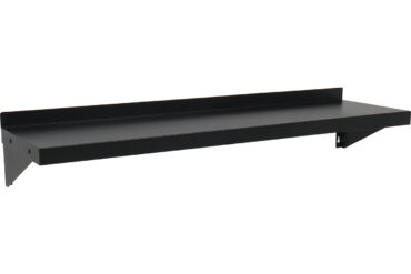 Kaubanduslik seinariiul Must pulbervärvitud teras 1100x300x190mm | Adexa WSPC30110