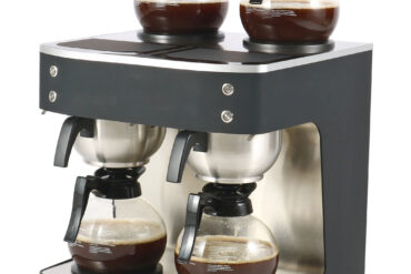 Kaksikfiltriga Kohvimasin Käsitsi Täidetav 4 Klaaskannu 4 Kuumutusplaati | Adexa DRB686P