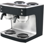 Kaksikfiltriga Kohvimasin Käsitsi Täidetav 4 Klaaskannu 4 Kuumutusplaati | Adexa DRB686P - Image 4