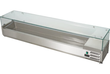 Jahutusega Ettevalmistuslaud 2200mm 12xGN1/3 Sügavus 380mm | Adexa VRX2500380