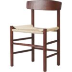 Pöögipuust tool Kreeka pähkli värvi heleda punutud nöörist istmega | | Adexa GS60575LWBE