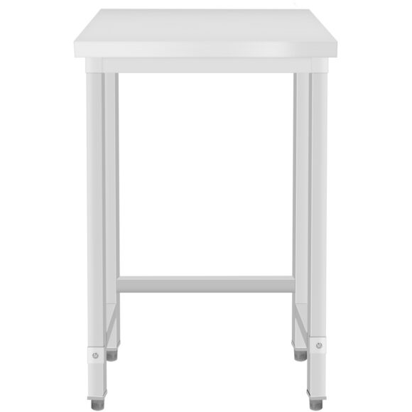 Äripindadele mõeldud töölaud Roostevaba teras Ilma alumise riiulita 450x600x965mm | Adexa DW4560WO
