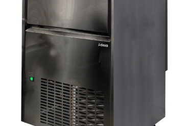 Kaubanduslik jääkuubikumasin Selge jää Üksikud kuubikud 100kg/24h Must teras Käsijuhtimine | Adexa GI100BM