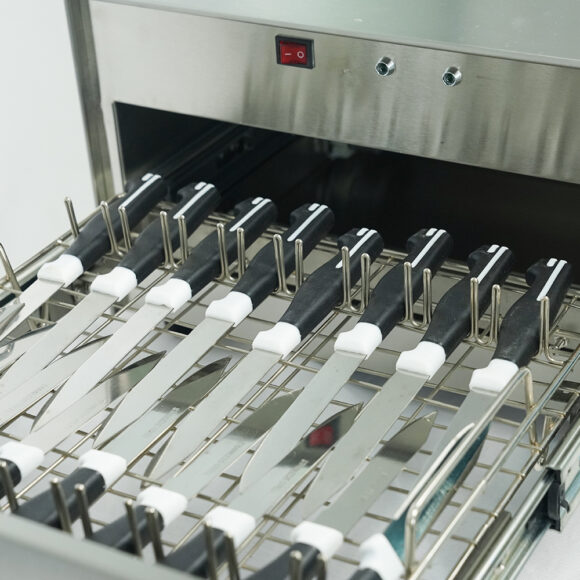 Professionaalne nugade ja köögitarvikute steriliseerija 17 noale 150 sekundit | Adexa KGS30 - Image 4