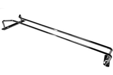 Veiniklaasihoidik Must Lakke kinnitatav Pikkus 400mm 5 veiniklaasi | Adexa WGR116B